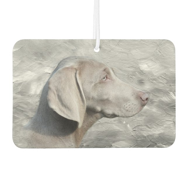 Désodorisant Pour Voiture Visage Weimaraner (Devant)