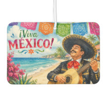 Viva Mexico Mariachi guitare plage souvenir