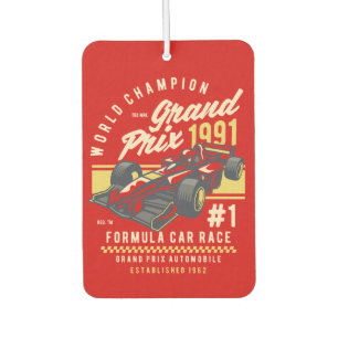Désodorisant Pour Voiture Voiture de course du Grand Prix du Champion du mon