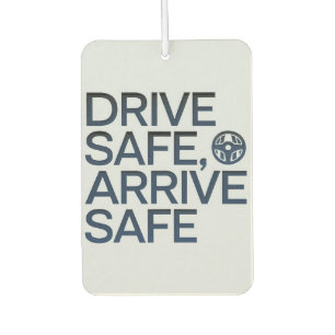 Désodorisant Pour Voiture Voiture Inspirante "Conduite en toute sécurité, Ar