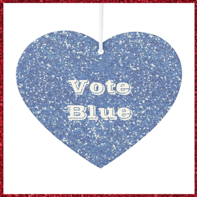 Désodorisant Pour Voiture Voter Blue Car Air Freshener (Créateur téléchargé)