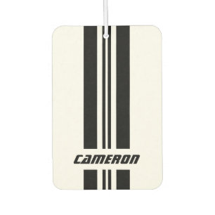 Désodorisant Pour Voiture Votre nom Couleurs entièrement personnalisées Coul