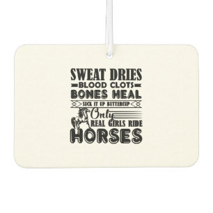Désodorisant Pour Voiture Vraies Filles Ride Horses
