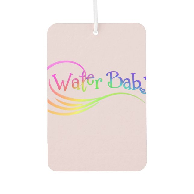 Désodorisant Pour Voiture Water Baby Car Freshener (Devant)