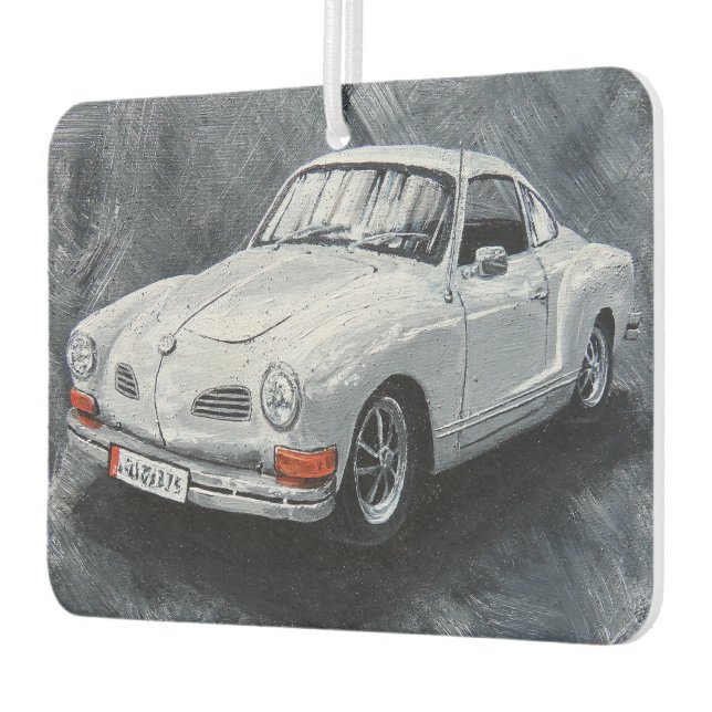 Désodorisant Pour Voiture White Karmann Ghia Air Freshener (Gauche)