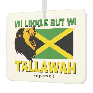Désodorisant Pour Voiture WI LIKLE MAIS WI TALLAWAH Jamaïque