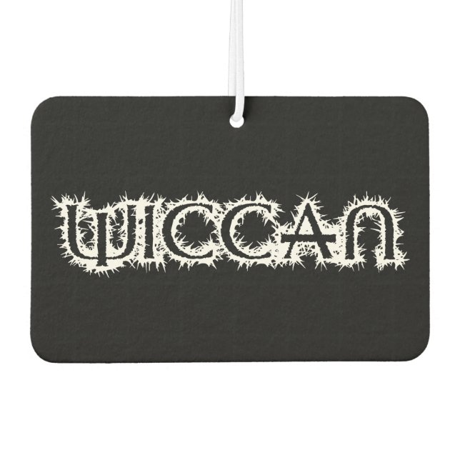 Désodorisant Pour Voiture Wiccan (Devant)