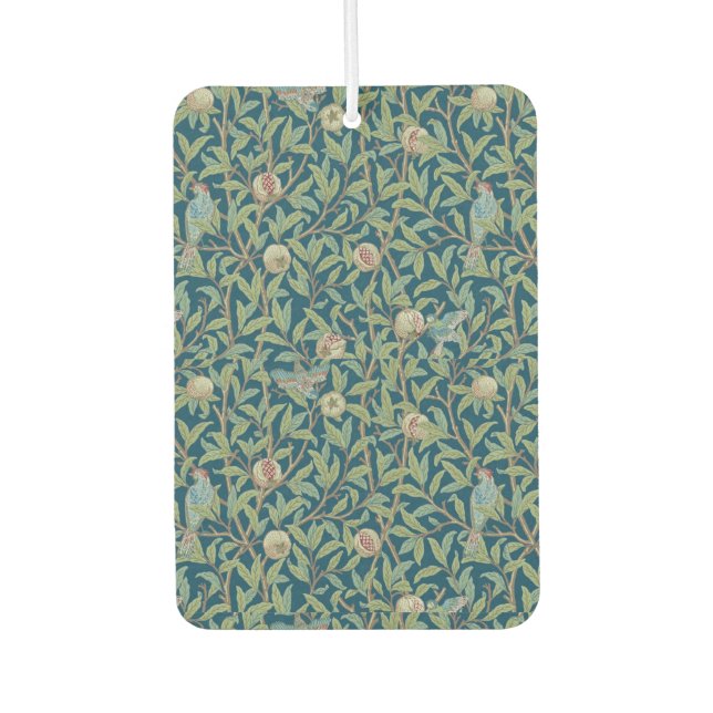 Désodorisant Pour Voiture William Morris Oiseau et Grenade (Devant)