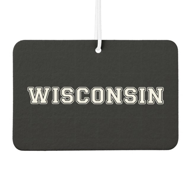 Désodorisant Pour Voiture Wisconsin (Devant)