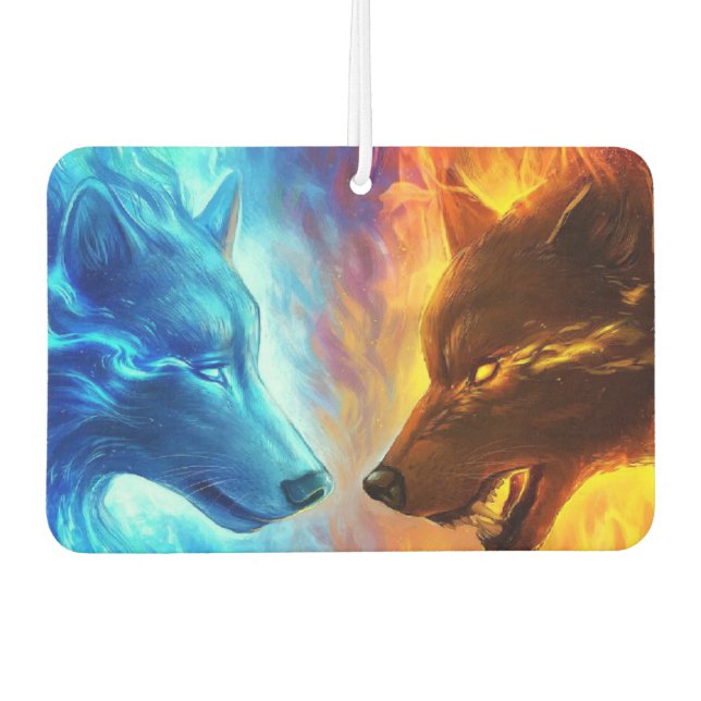 Désodorisant Pour Voiture Wolves (Devant)