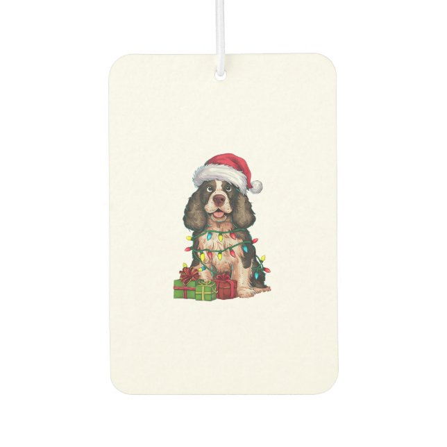 Désodorisant Pour Voiture Xmas Lighting Santa Hat (Devant)