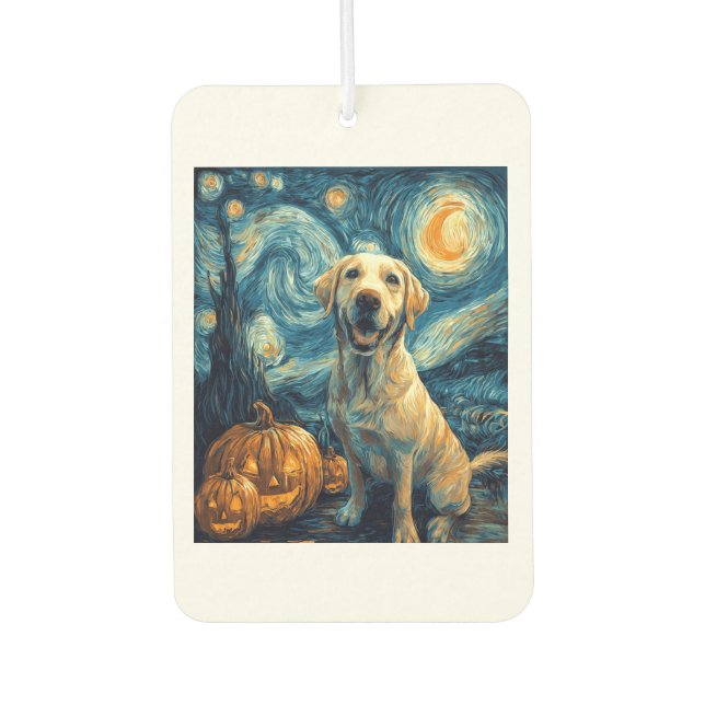 Désodorisant Pour Voiture Yellow Labrador (2) (Devant)