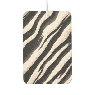 Désodorisant Pour Voiture Zebra raye une texture transparente + vos idées