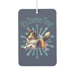 Désodorisant Pour Voiture Zoomie Time Collie