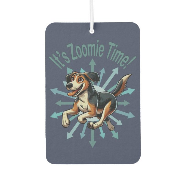 Désodorisant Pour Voiture Zoomie Time Medium Mutt (Devant)