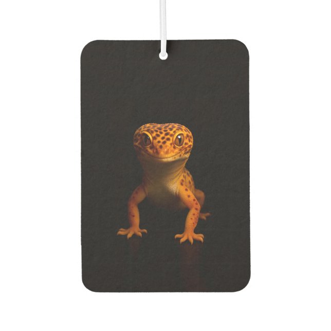 Désodorisants de voiture Black 4 Luxe, Gecko léopa (Devant)