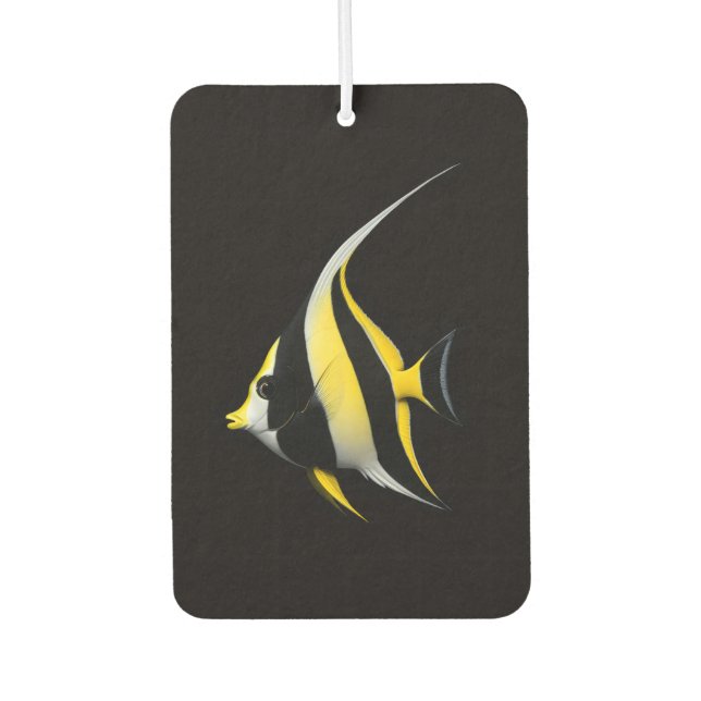 Désodorisants de voiture Black 4 Luxe, Poisson-ang (Devant)