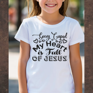Désolé Cupidon... Joli T-shirt pour la Saint-Valen