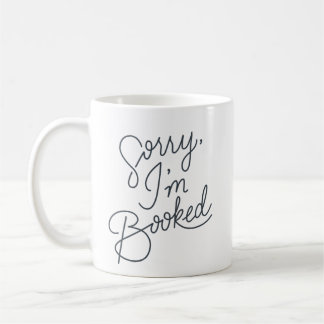 Désolé d'être Book Mug