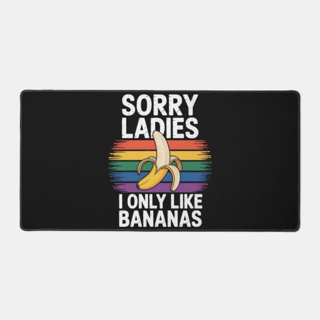 désolé fille j'aime les bananes drôle (Recto)