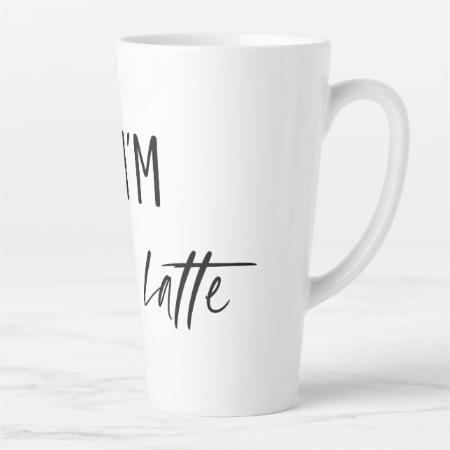 Désolé, je suis Latte Latte Mug (Droite)