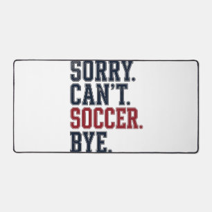 Désolé ne peut pas football au revoir vintage
