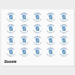 Désolé Nous Vous Avons Manqué Stickers Enveloppe J