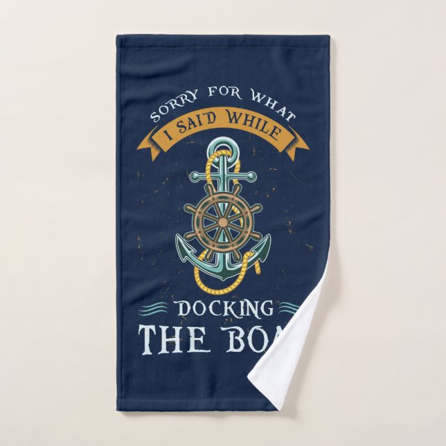 Désolé Pour Ce Que J'Ai Dit Pendant Que Je Quitte  (Serviette à main)