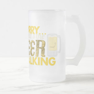 Désolé… qui est la bière parlant la tasse en