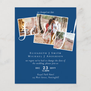 DÉSOLÉ ! Report de mariage Changement de date PHOT