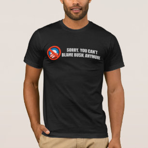 DÉSOLÉ VOUS T-shirt de BUSH de BLÂME de PENTE P