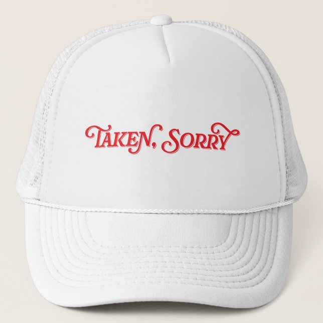Désolée Mariée Casquette Chapeau de Baseball Cadea (Devant)