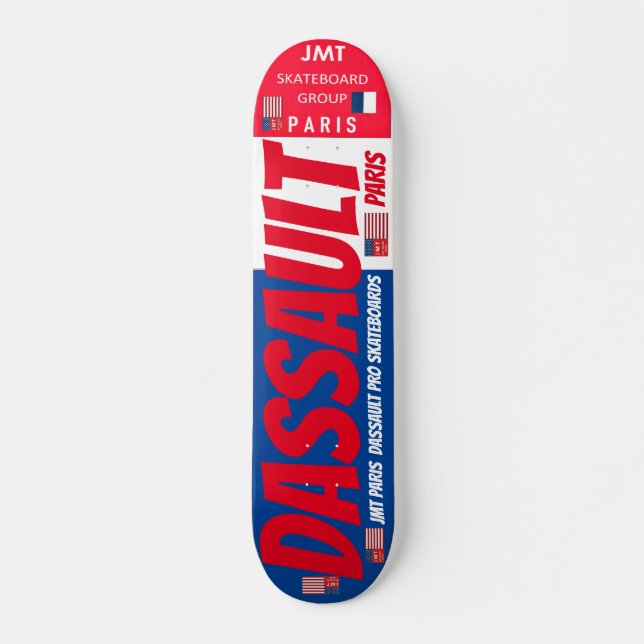 DESSAULT JMT PARIS 7 3/4" Skateboard Deck (Devant)