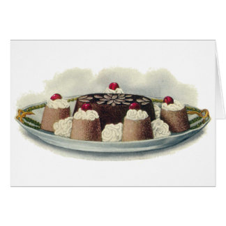 Dessert de cru de moule de chocolat