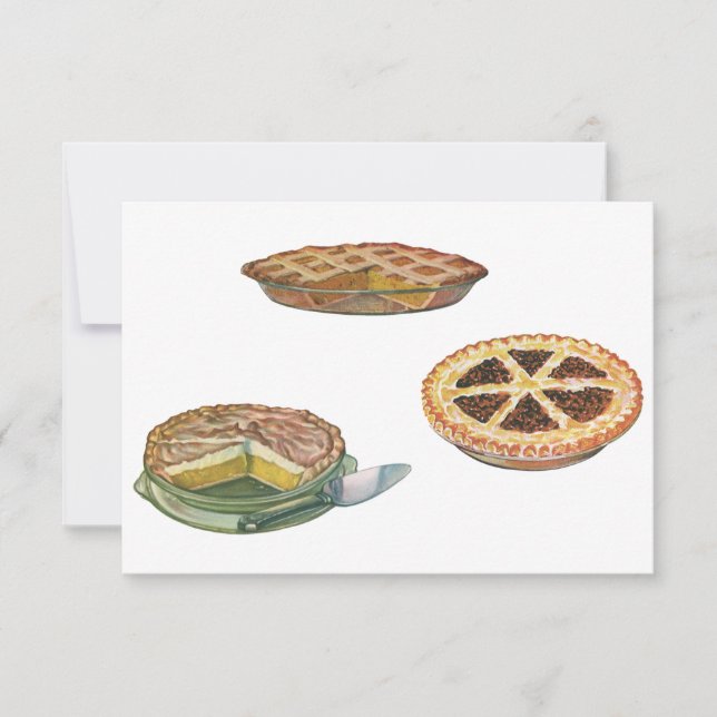 Desserts vintages, Tartes d'Action de grâce, Citro (Devant)