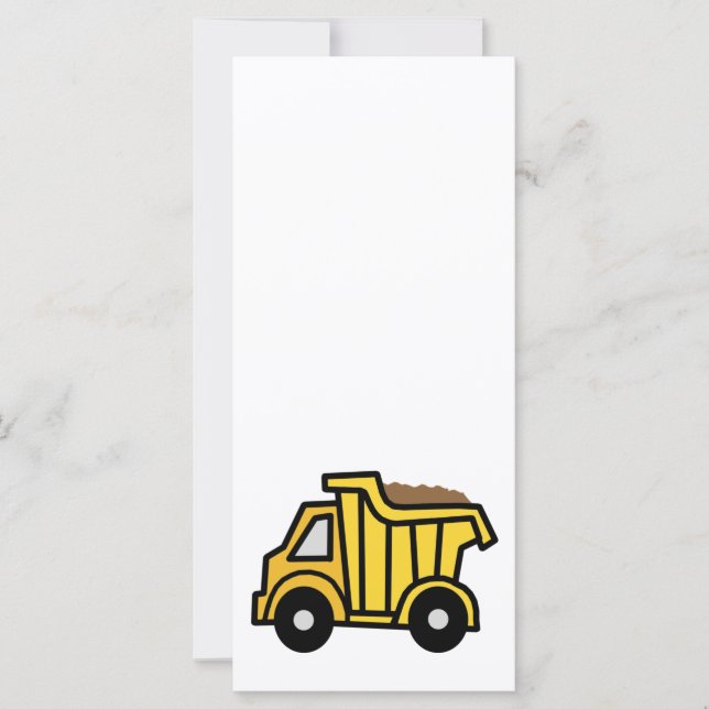 Dessin à clip avec un camion à pompe de constructi (Devant)