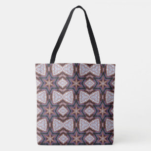 Dessin abstrait MODERNE dans un Sac fourre-tout bl