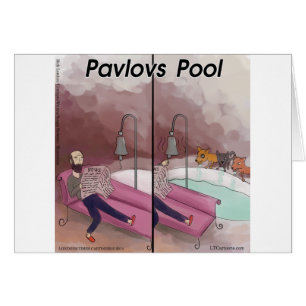 Dessin amusant de la piscine de Pavlov