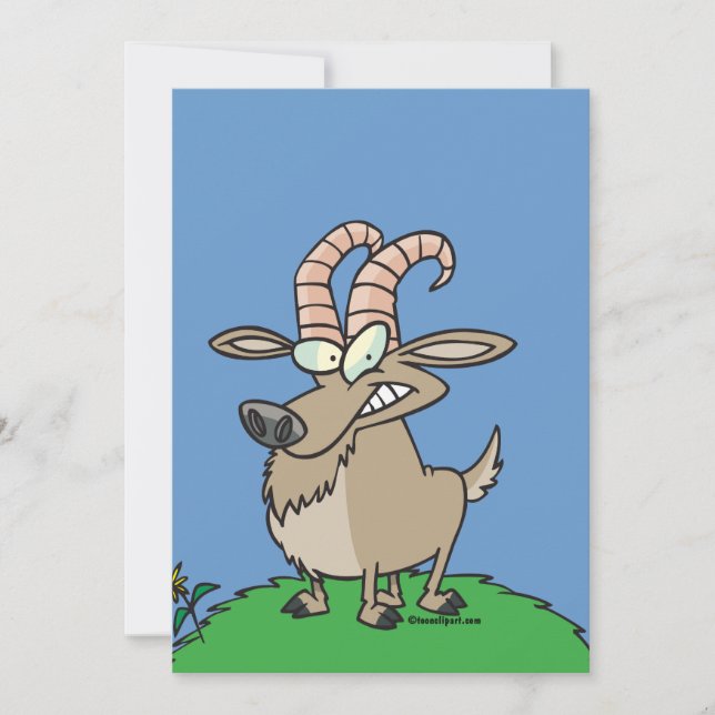 dessin animé billy chèvre (Devant)