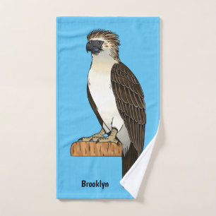 dessin animé d'aigle des Philippines