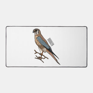 dessin animé d'oiseau-kestrel américain