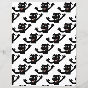 dessin animé en laboratoire noir