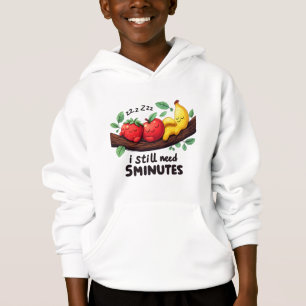 Dessin Animé Fruit Friends Sweat à Capuche Enfants