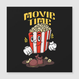 Dessin Animé Mascotte Popcorn