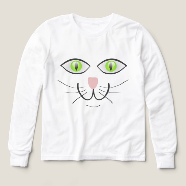 Dessin animé visage drôle de chat-29034 (Motif recto)