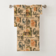 Dessin au crayon de la ville pour les femmes vinta