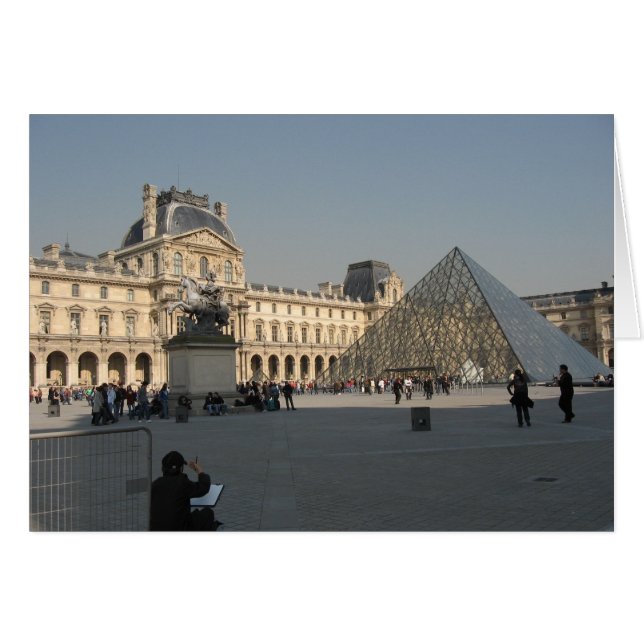 Dessin au Louvre 2 (Devant horizontal)