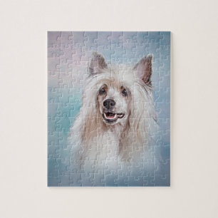 Dessin Chien chinois cri Jigsaw Puzzle