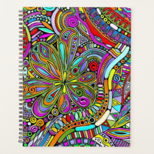 Dessin d'art fantastique - Fleurs abstraites 1