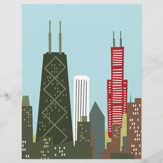 Dessin de Chicago (Devant)